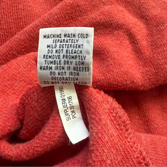 Polo Ralph Lauren Red Long Sleeve Cotton Pullover Sweater Men’s XXL - Picture 7 of 8